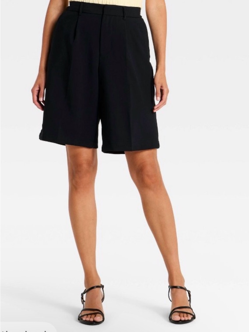 Target Black Tailored Bermuda Shorts